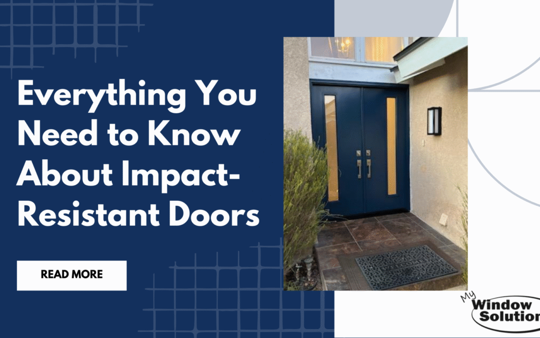 Multiple windows in an empty room with the business logo, blog title, and read more option